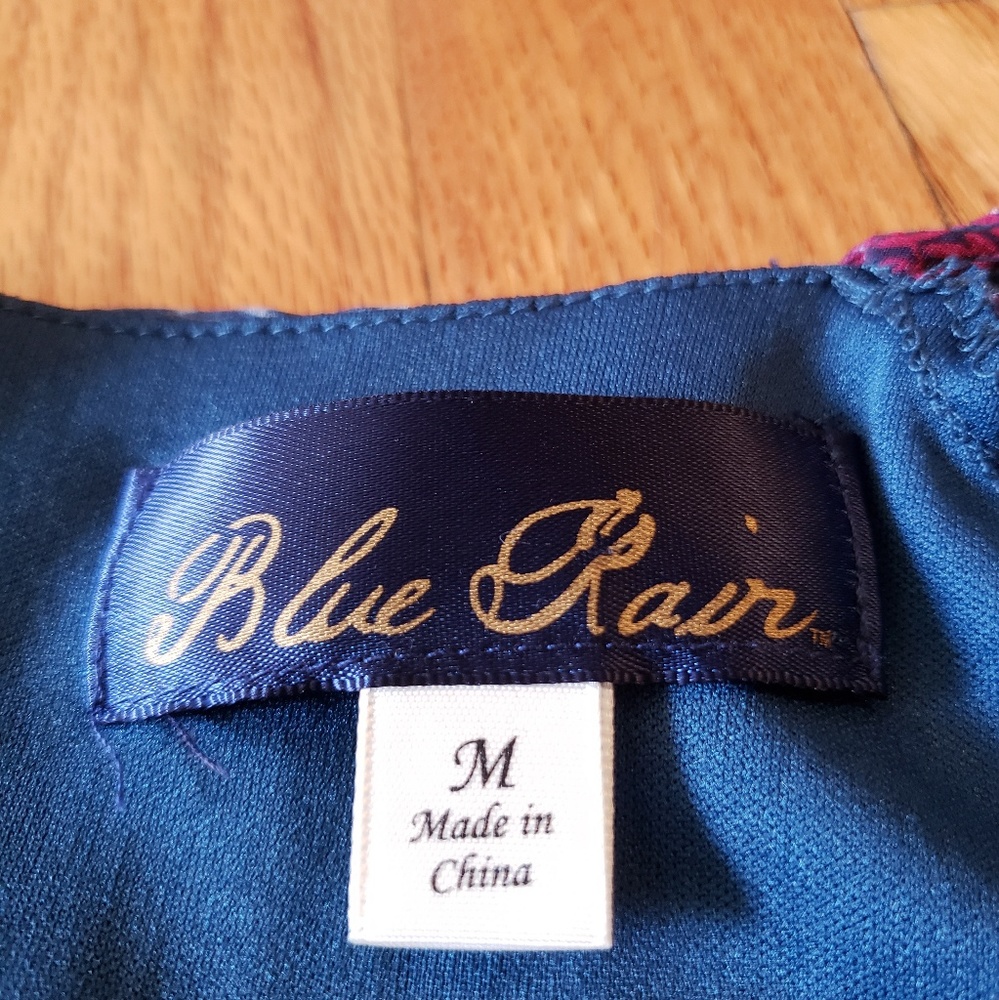 Francescas Blue Rain Dress - Picture 6 of 8